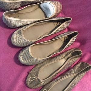 Rhinestone Steve Madden/Zara Ballet Flats